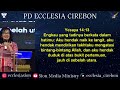 PW KE-227 - Jumat, 04 Oktober 2024 | Ibu Abigail Agustin - Penguasa Sejarah dan Otoritas