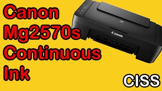 Canon MG2570s Re Setup (CISS)