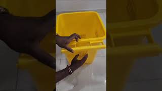 How to Assemble Aristo Plastic Pedal Dustbin 45 Ltr or 70 Ltr