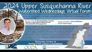 2024 Watershed Wednesdays Week 8 - Water Quality Trends in Agricultural Watersheds