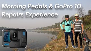 Morning Cycling to Riverside | GoPro Hero 10 Repairs Experience