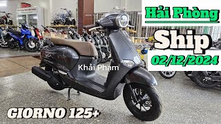 Honda GIORNO 125 + nhập khẩu Thái Lan nổ máy ship Hải Phòng ngày 02/12.CH Mai Duyên. Khải Phạm #125i