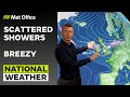 02/07/23 – Breezy across the UK – Afternoon Weather Forecast UK – Met Office Weather