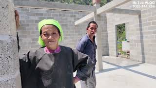Chuyển Tôn Và Sắt Để Chuẩn Bị Lập Mái Nhà Bà Mỷ Một Mình Sống Neo Đơn.Mí Tủa VLOG Phạm Dũng