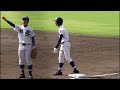 2017 高校野球 秋季大会 履正社1年生 山本啓太君 クリーンヒット