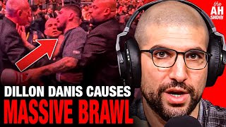 Dillon Danis Gets JUMPED by Islam Makhachev's Team at UFC 322, Banned by UFC; Ariel Helwani Reacts