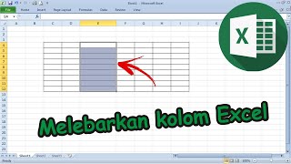 Cara Melebarkan Kolom Excel • #tutorial #excel #simplenewsvideo