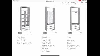 Cutting List for Fitted Furniture.