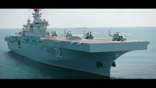 075两栖攻击舰训练画面 Amphibious assault ship 075