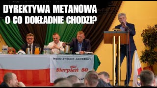 Dyrektywa metanowa to KONIEC. Spotkanie z GÓRNIKAMI w KWK Sośnica