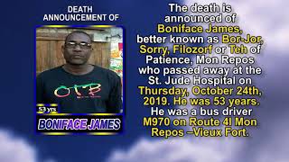 Boniface James short