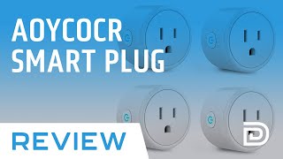 Aoycocr Smart Plug Review Works w/ Amazon Alexa, Google Home & IFTTT