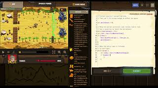 CodeCombat - Spinach Power - JavaScript