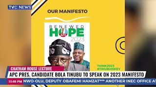 Bola Tinubu in London, Set for Chatham House Lecture Monday