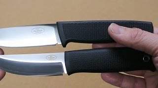 Fallkniven F1 and H1 unboxing and comparisons