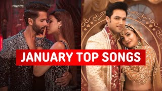 January 2024 Most Viewed Indian Songs | Top 25 Bollywood Hindi Songs Of January 2024
