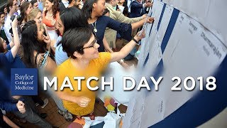 Match Day 2018 at Baylor College of Medicine