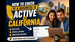 How to check if a business is active in California