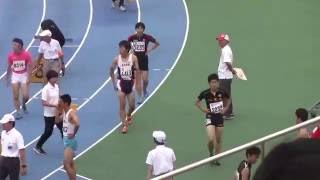 八王子優勝 / 2016東京都高校選抜陸上 男子4×100mリレー決勝タイムレース1組