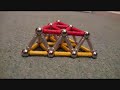 how to make a structered pyramid with geomag