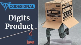 "Digits Product" - Codesignal #56 - JAVA Solution