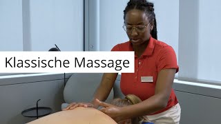 Klassische Massage | Definition und Wirkung | Physiozentrum