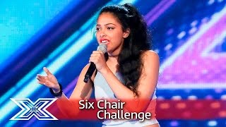 Can Luena impress Simon with Leona Lewis cover? | Six Chair Challenge | The X Factor UK 2016