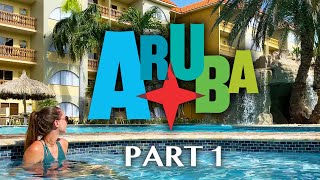 ARUBA - Eagle Beach \u0026 Eagle Aruba Resort | Vacation Vlog Part 1