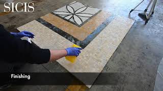 Installation Marble Sicis Mosaic