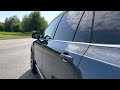 2023 volvo xc90 b6 ultimate in denim blue metallic walkaround with heather