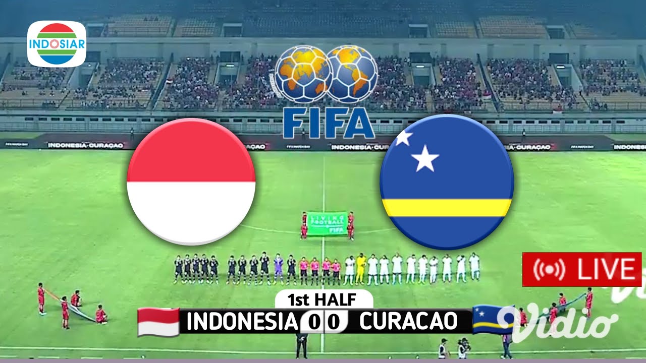 🔴Siaran Langsung Timnas Indonesia Vs Curacao FifaMatchday 2022, Live ...