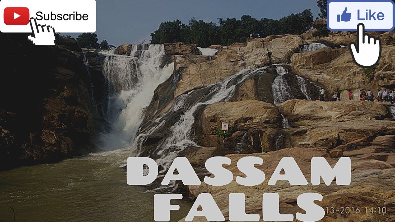 Dassam Falls In Ranchi Jharkhand Dassam Falls Byke Tour Youtube