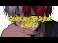 ⭐NIGHTCORE - No friends ~ with lyrics (male)