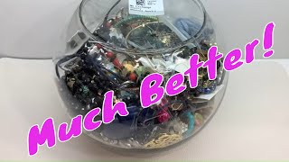 Let's open a Savers Jewelry Jar! Much better than the last one! #unboxing #unjarring #jewelrysale