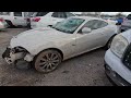 iaa walk around 1 10 23 super cheap jaguar xk with minimal damages