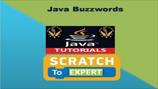 3 - Java Buzzwords