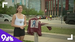 Longtime girlfriend of Avs player designs custom clothing