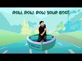 Row Row Row Your Boat - Nursery Rhymes & Kids Songs | DJ Raphi