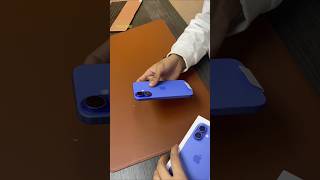 Apple iphone 16 256 GB ultramarine unboxing #short