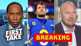 FIRST TAKE | Stephen A. Smith BREAKING: Matthew Stafford ask at least $50M per year in contract talk