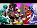 ¡No te duermas! 🦖 Dino Super Charge Episodios 3 y 4 ⚡ Power Rangers Para Niños