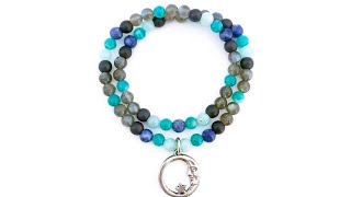 Soul Sisters Designs - Amazonite, Russian Amazonite, Sodalite, Hematite and Labradorite Bracelet