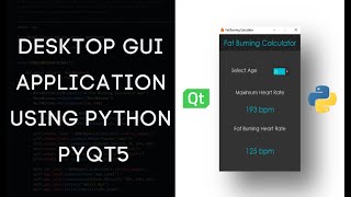 Desktop GUI Application using python PyQt5 | Python | Desktop application development | PyQt5