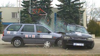 Crash test - Jak rdza obniża sztywność karoserii. Masz zardzewiałe auto? Wypadku nie przeżyjesz!