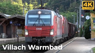 Österreichisch Züge Vlog #171 - Villach Warmbad Bahnhof 07.09.2023