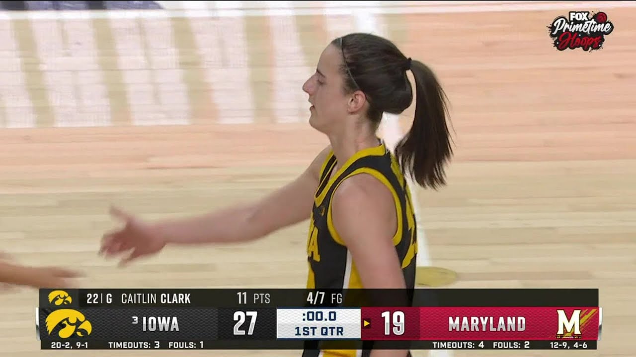 🚨🔥 BUZZER BEATER Deep 3 From Caitlin Clark! | #3 Iowa Hawkeyes Vs ...