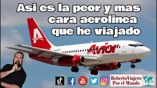 Asi es la peor y mas cara aerolínea que he viajado. Avior de Venezuela