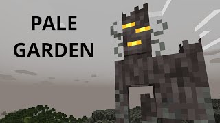 Exploring the Pale Garden in Minecraft!