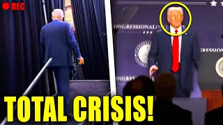 EMERGENCY VIDEO: Watch Trump On Stage as TERRIFYING CRISIS BREAKS OUT!