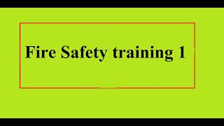 Fire Safety training 1,অগ্নি নিরাপত্তা প্রশিক্ষণ